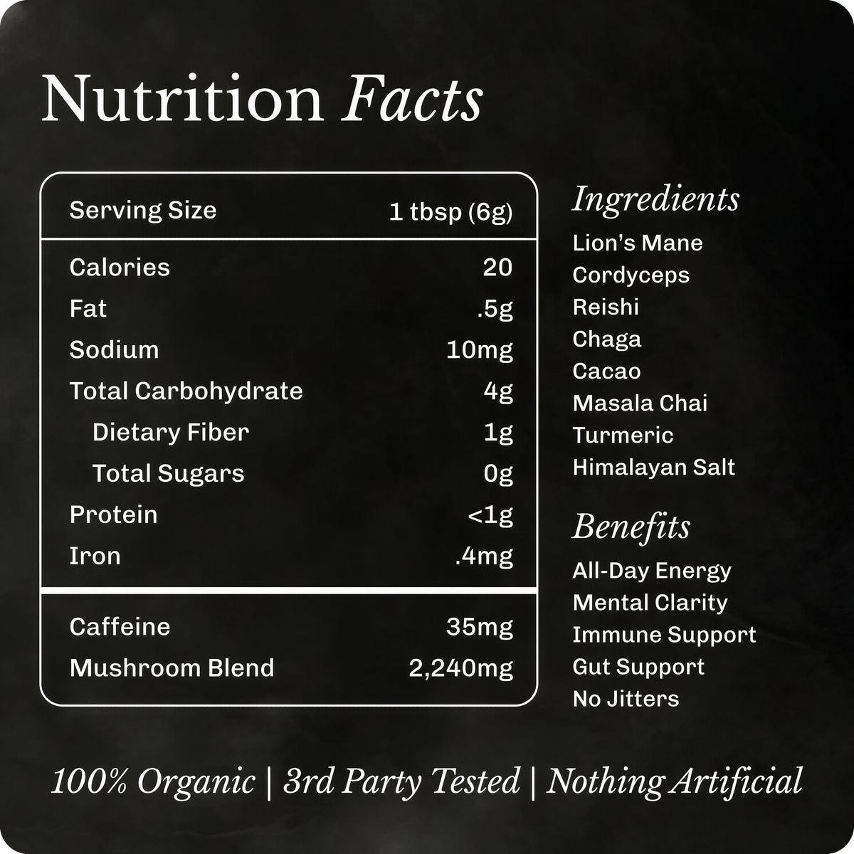 MUDWTR Mushroom Coffee Alternative 30 Servings